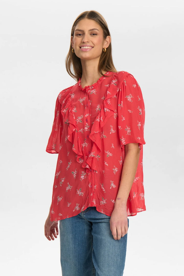 Nümph Nufelcity Shirt In geranium