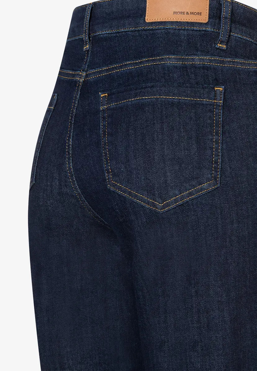 More & More Marlene Jeans In Dark Blue