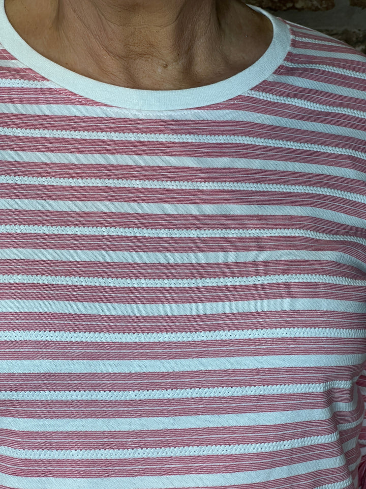 Soya Concept Chanie Striped Top In Pink