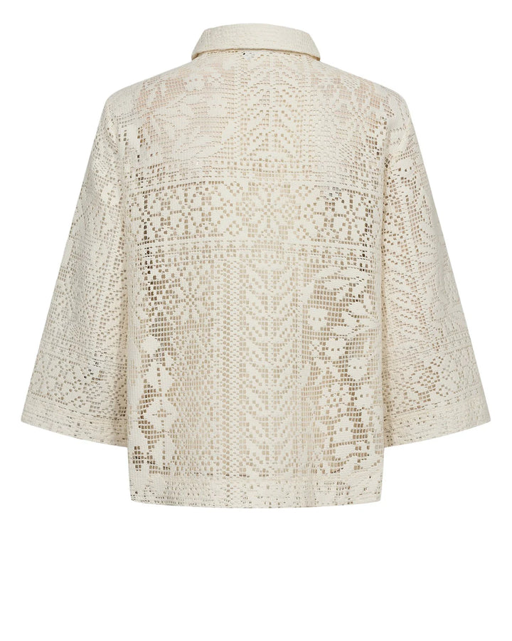 Nümph Nuwivki Shirt In Cloud Dancer