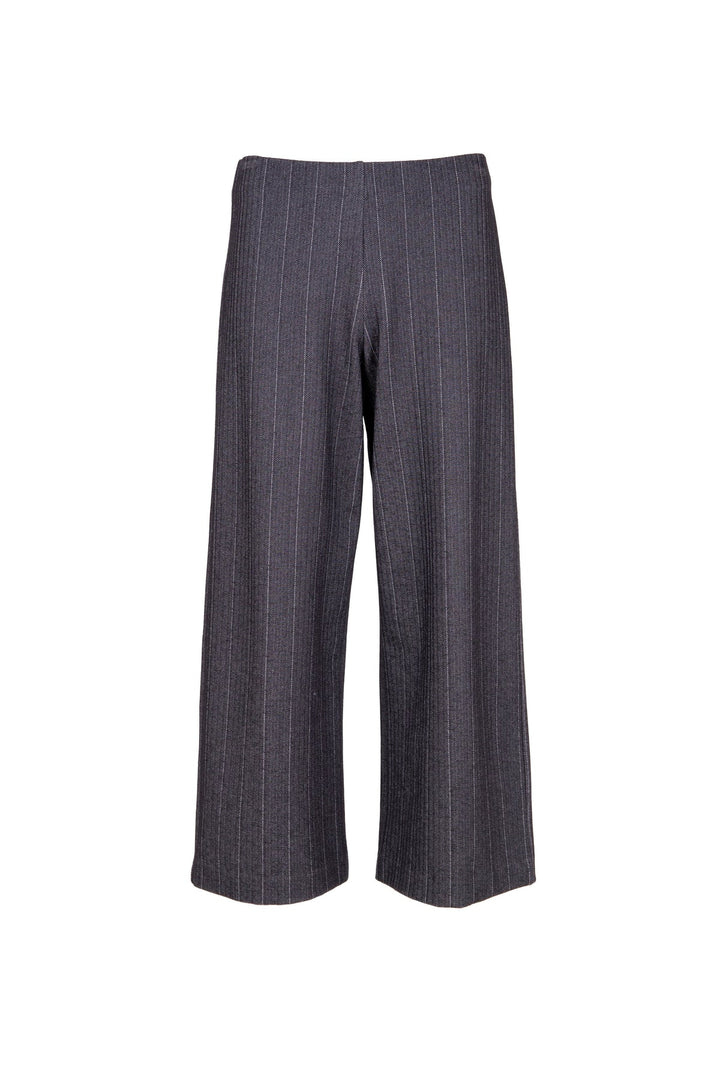 Peruzzi Pinstripe Trousers In Grey Multi