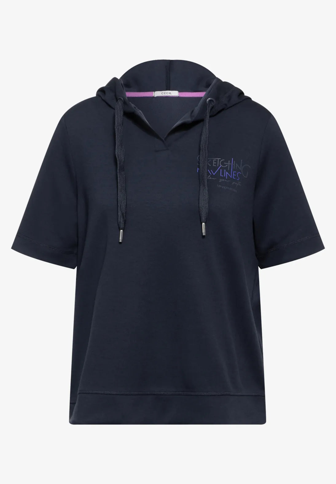 Cecil Hooded Sweatshirt In Universal Blue