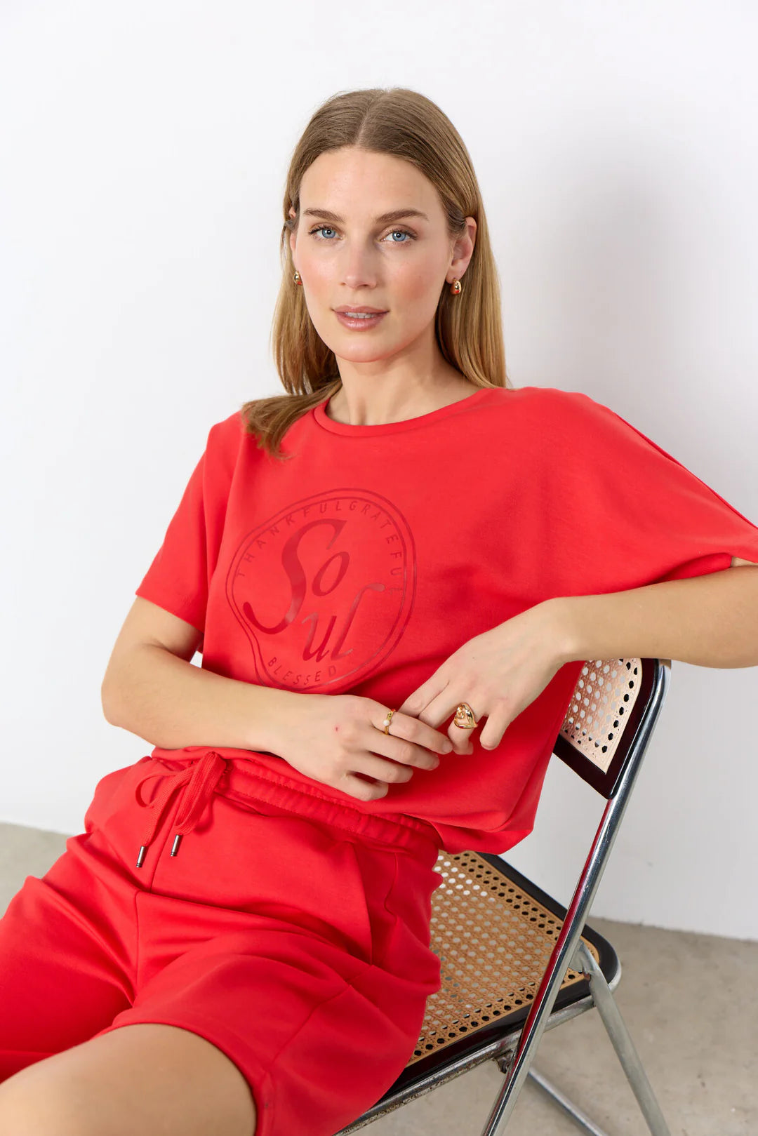 Soya Concept Banu t-shirt In Red