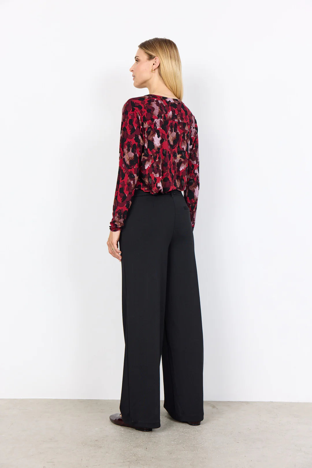 Soya Concept Marcia Top In Red Multi