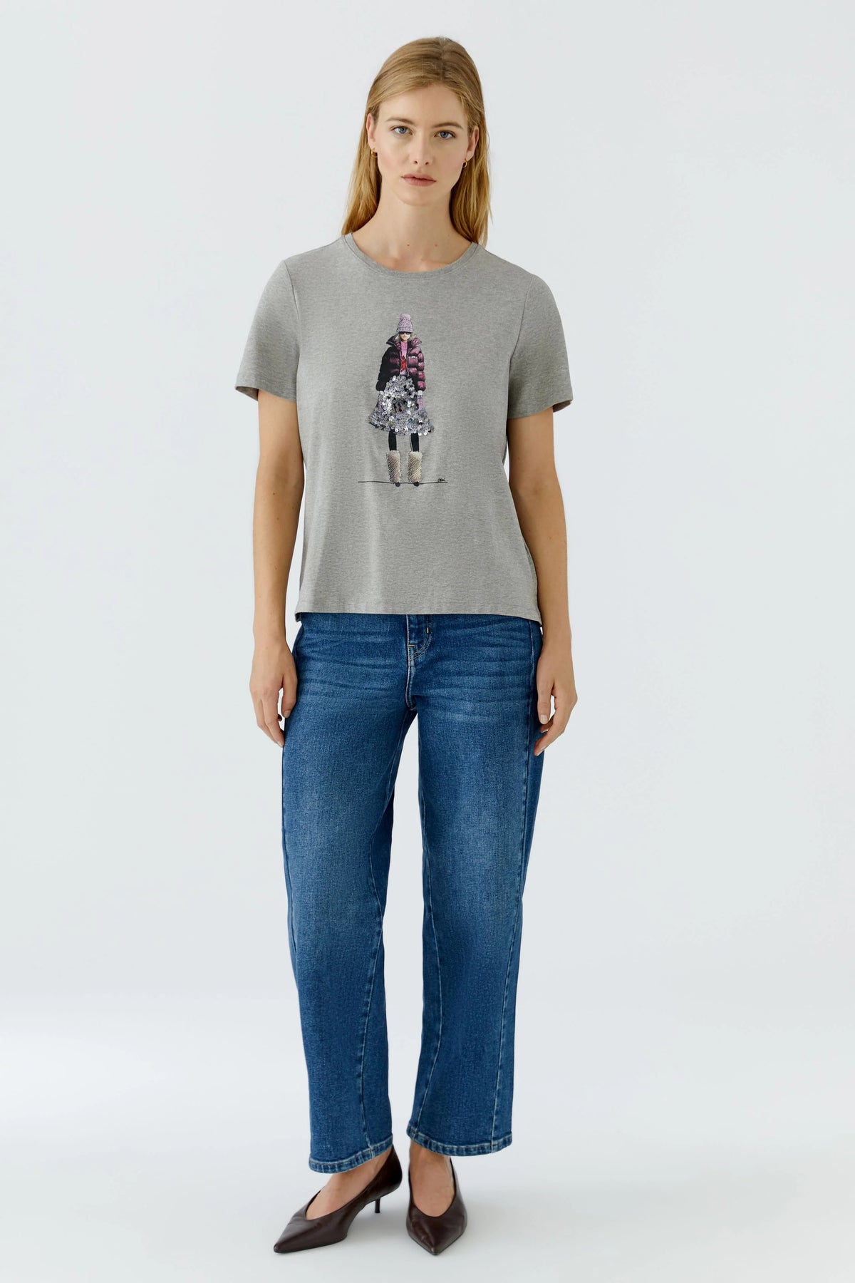 Image t-shirt in river stone