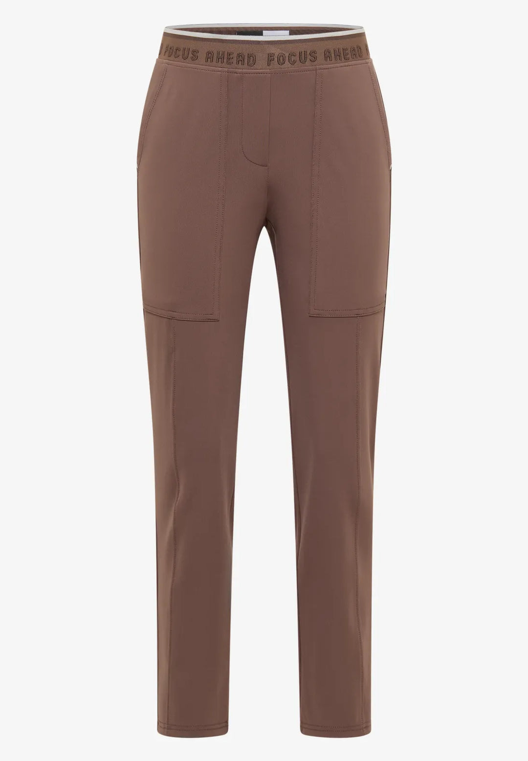 Cecil Tracey Travel Trousers In Urban Taupe