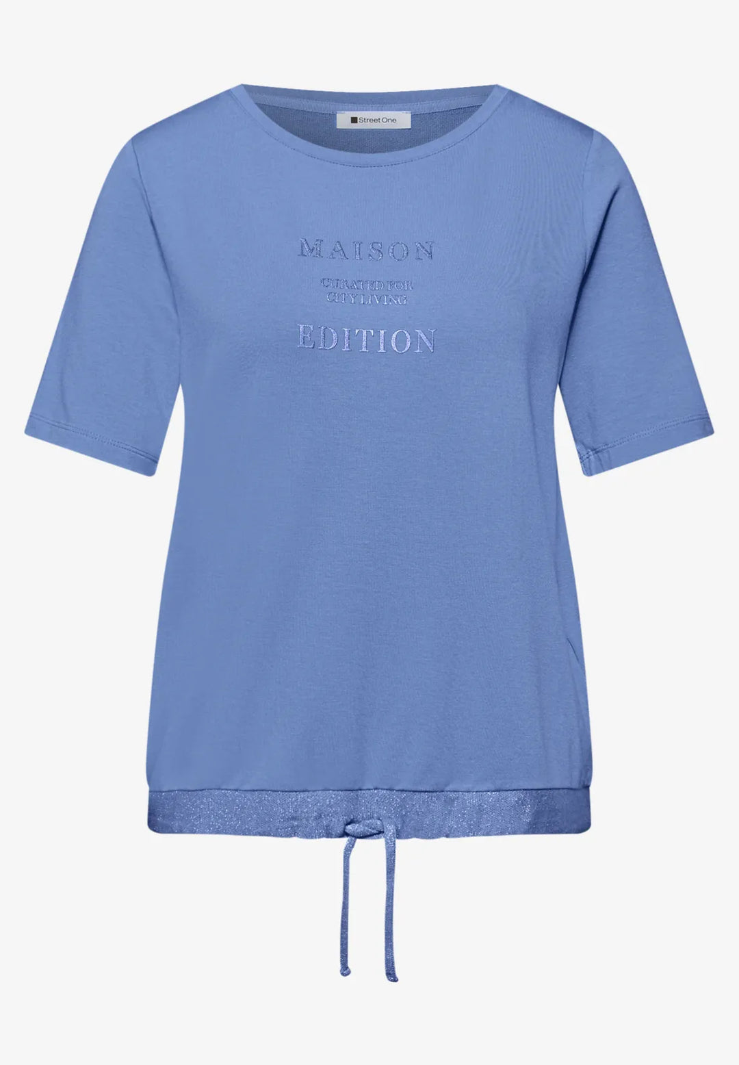 Street One Top In Bonnet Blue