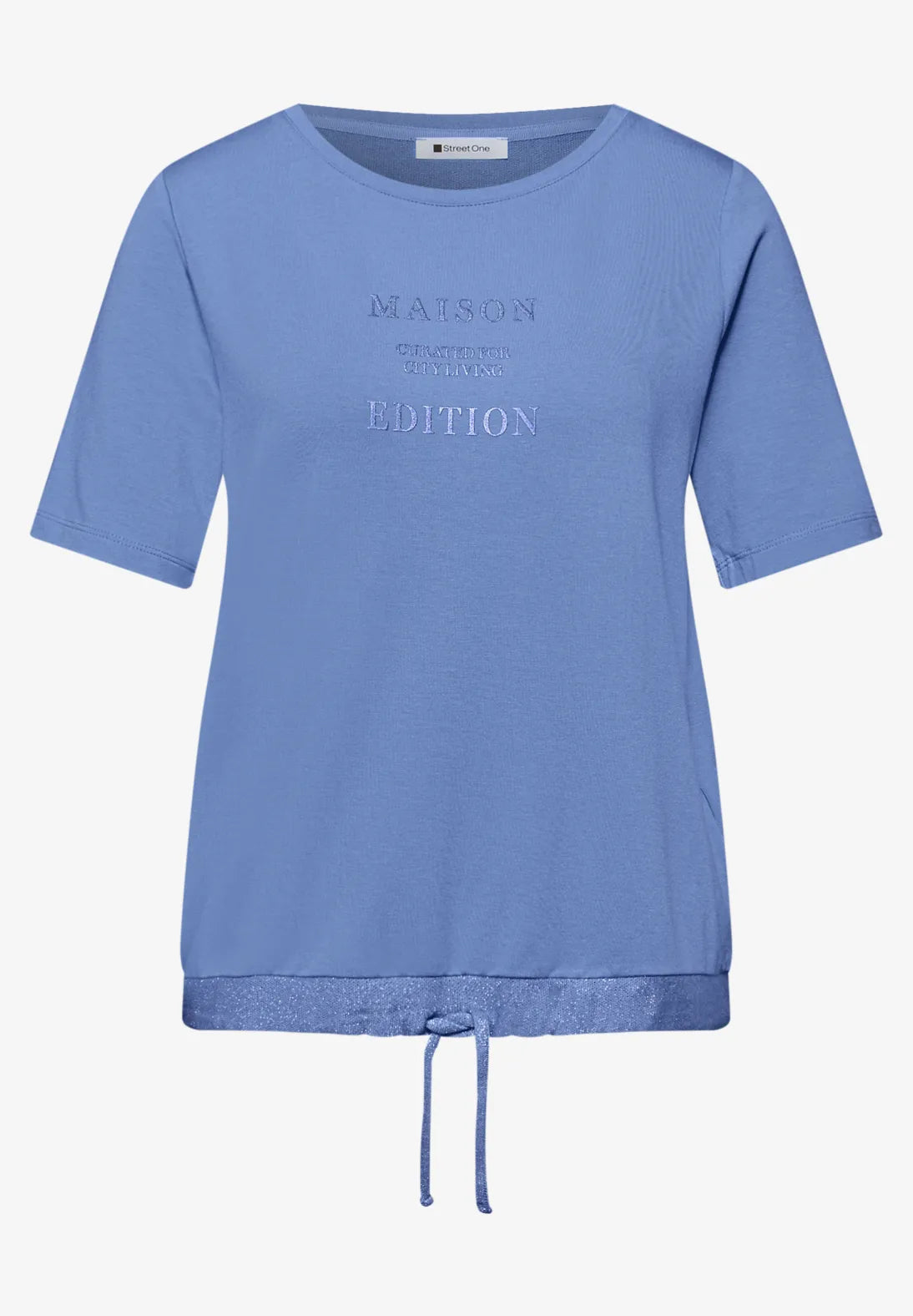 Street One Top In Bonnet Blue