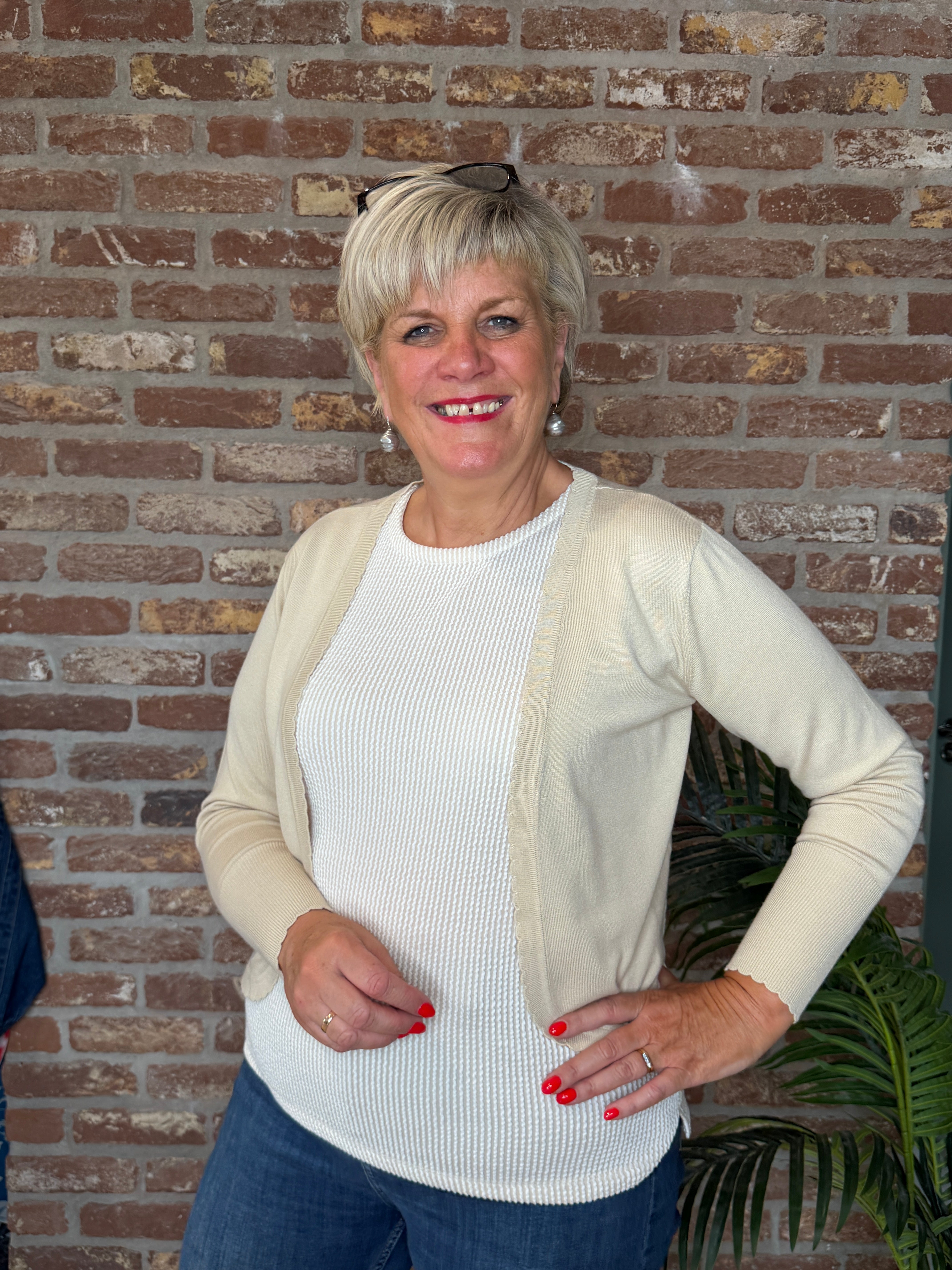 Culture Cardigan In Fog