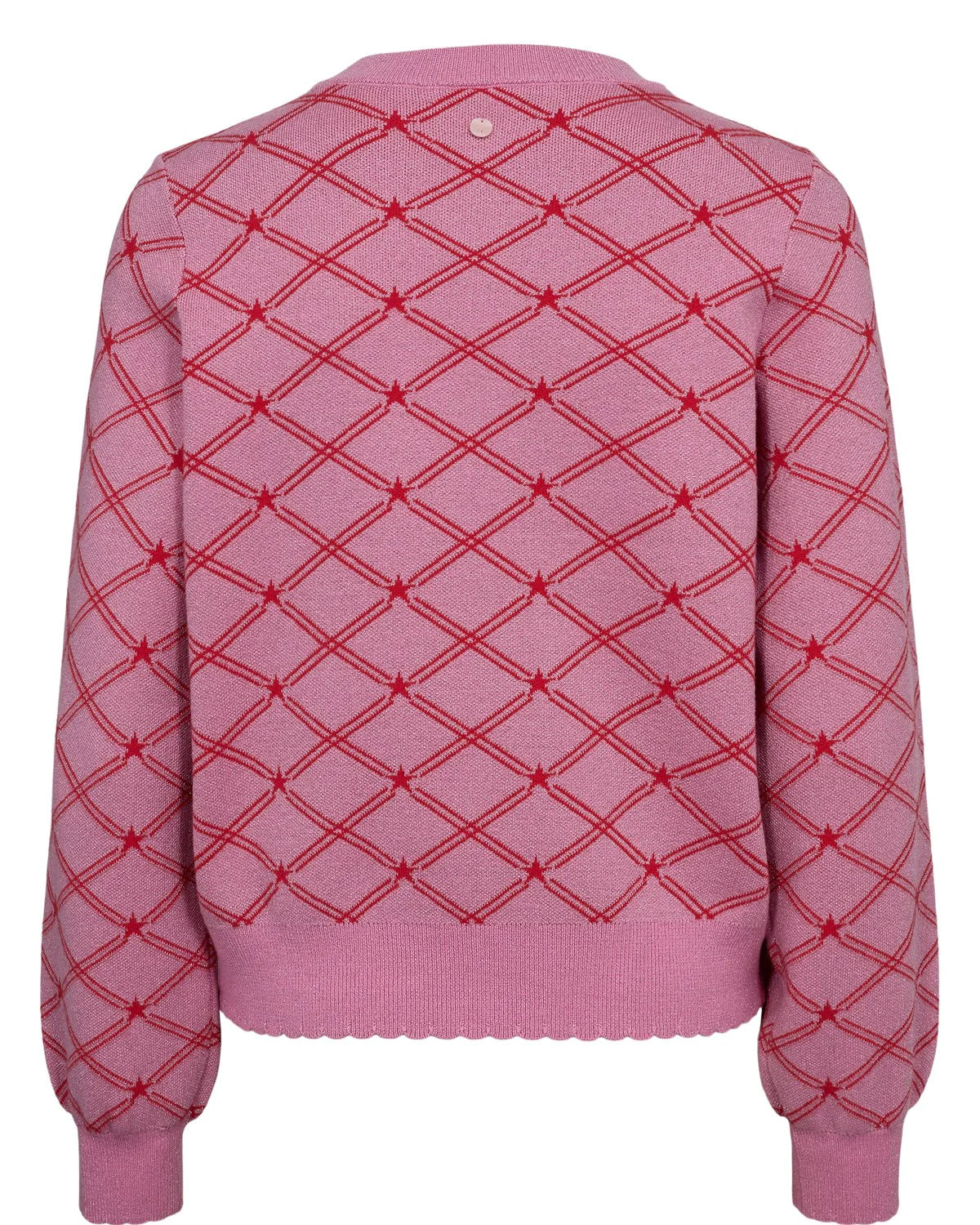 Nümph Nubirry Pullover In Fuchsia Pink