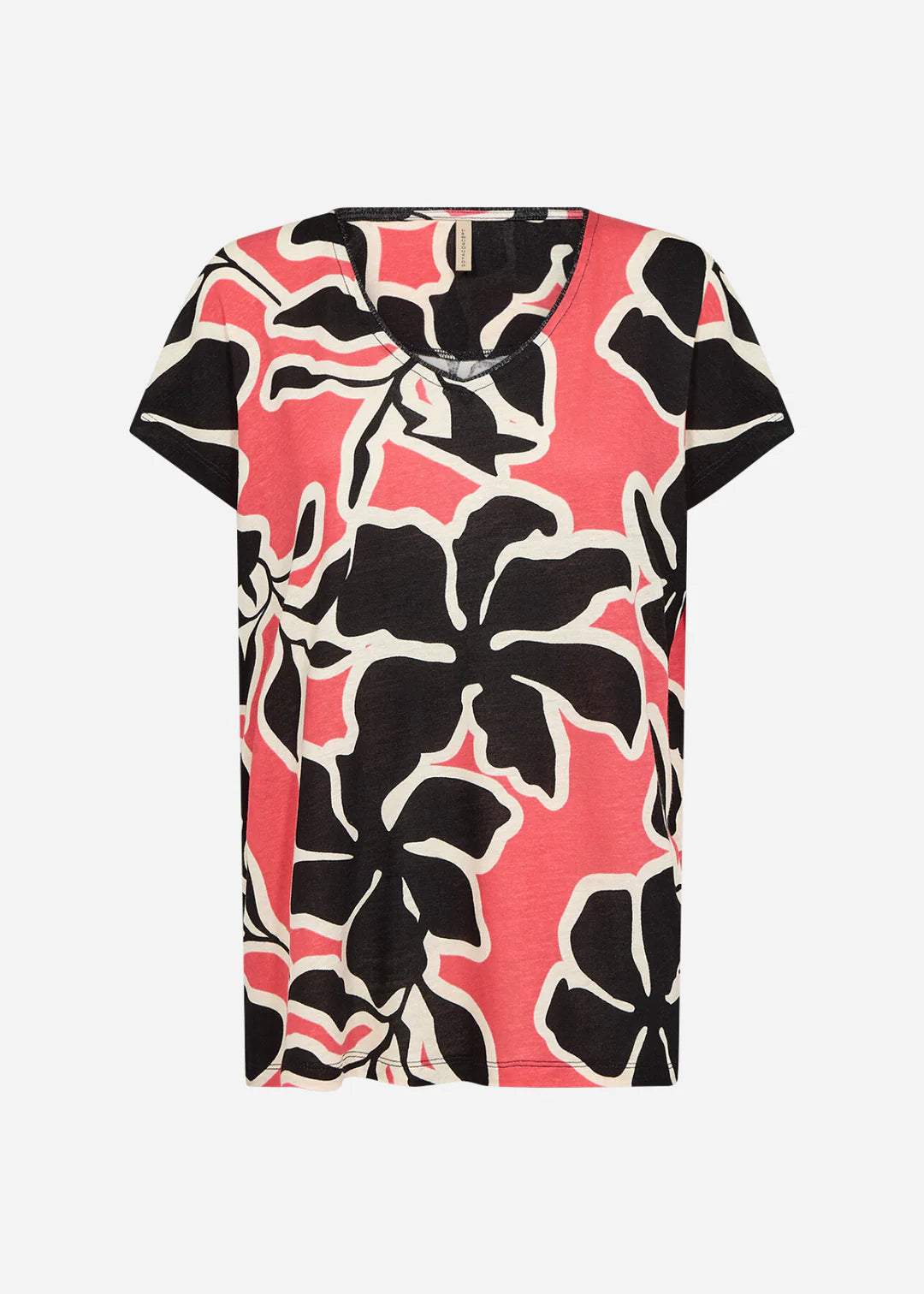 Soya Concept Fiola T-shirt In Red Multi