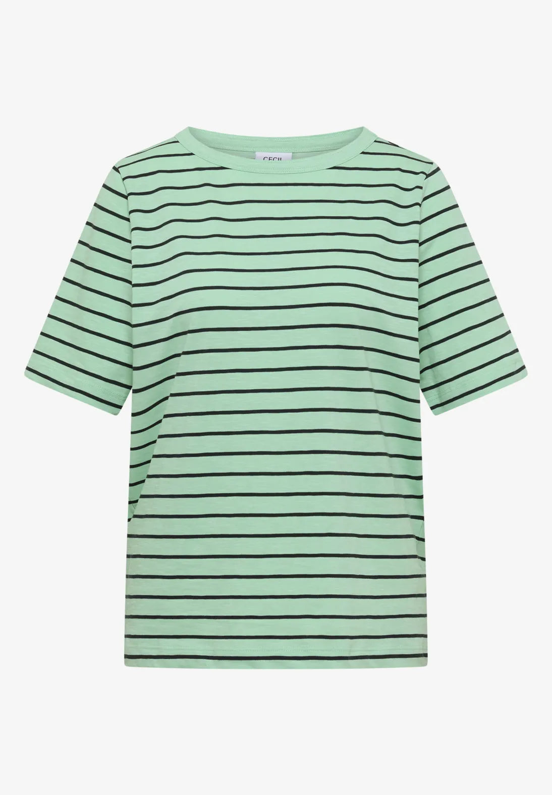 Cecil Striped T-shirt in Juicy Lime