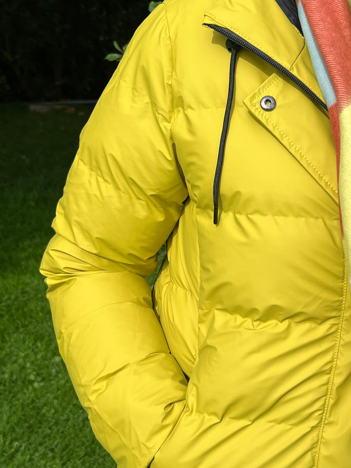 Tanta Puddle Puffa raincoat in Cress Green