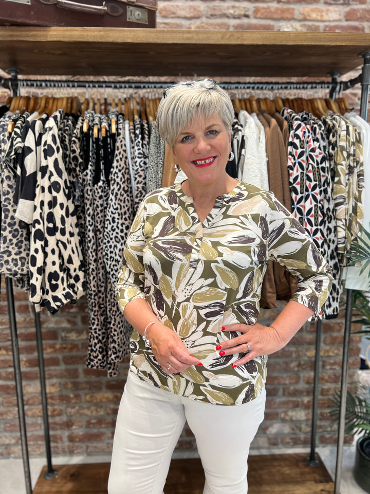 Soya Concept Felicity Top In Olive