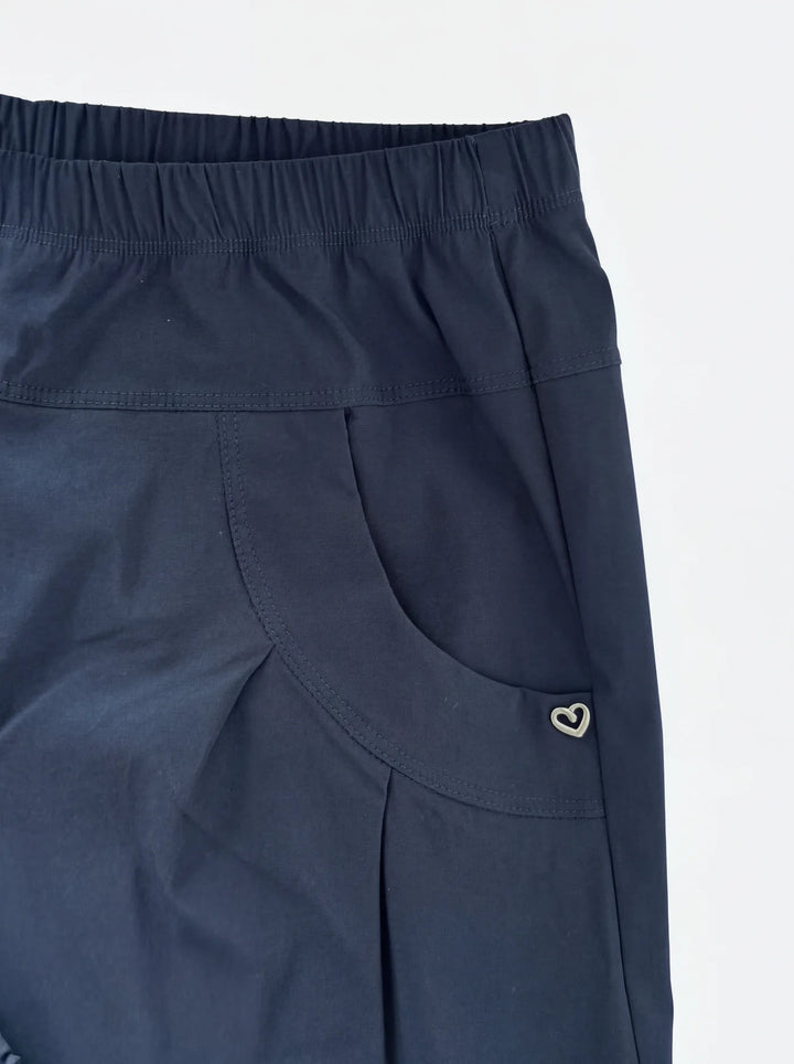 Stehmann Rachell Bengaline Trousers In Navy