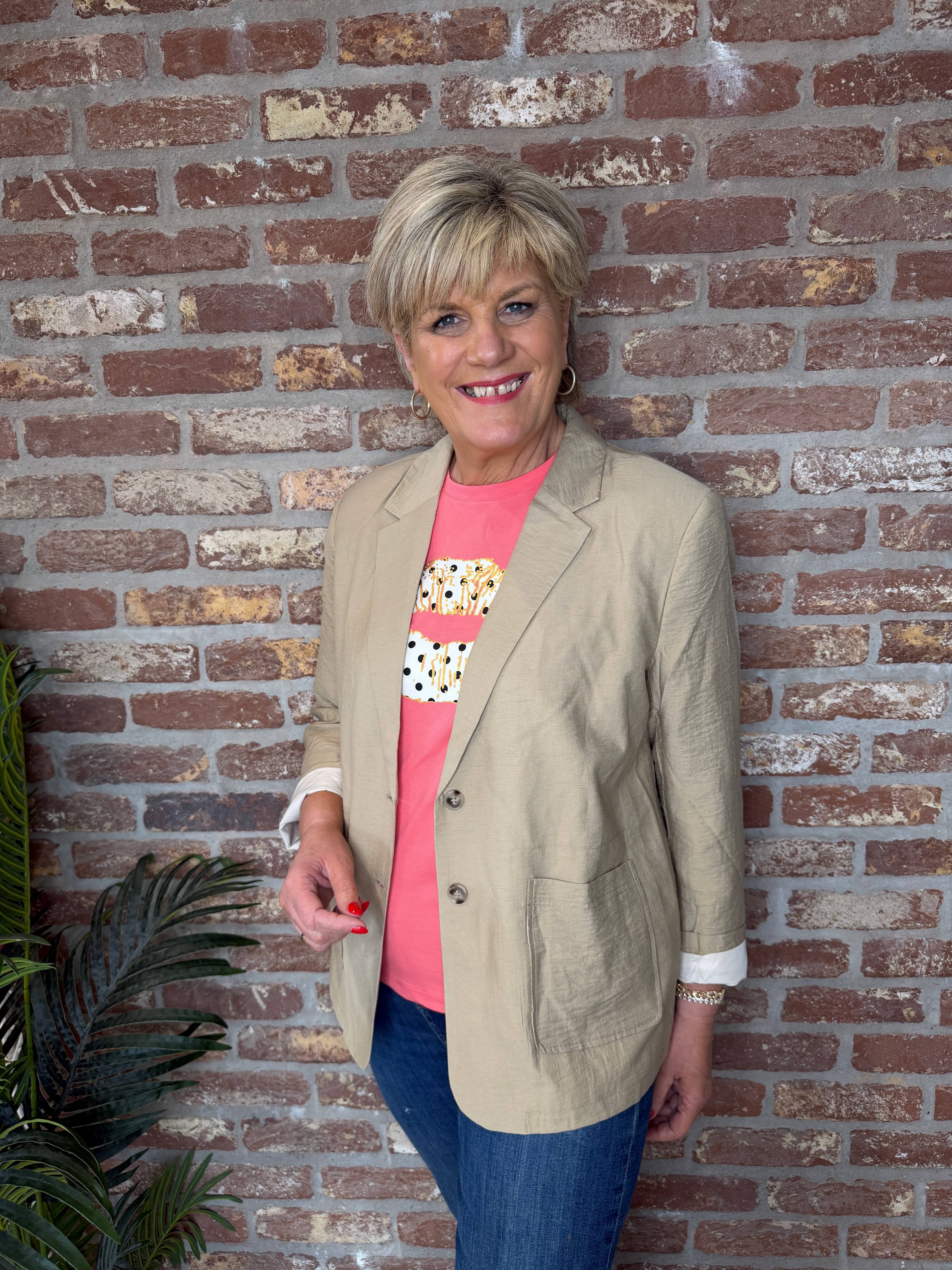 Culture Blazer In Dune Nature