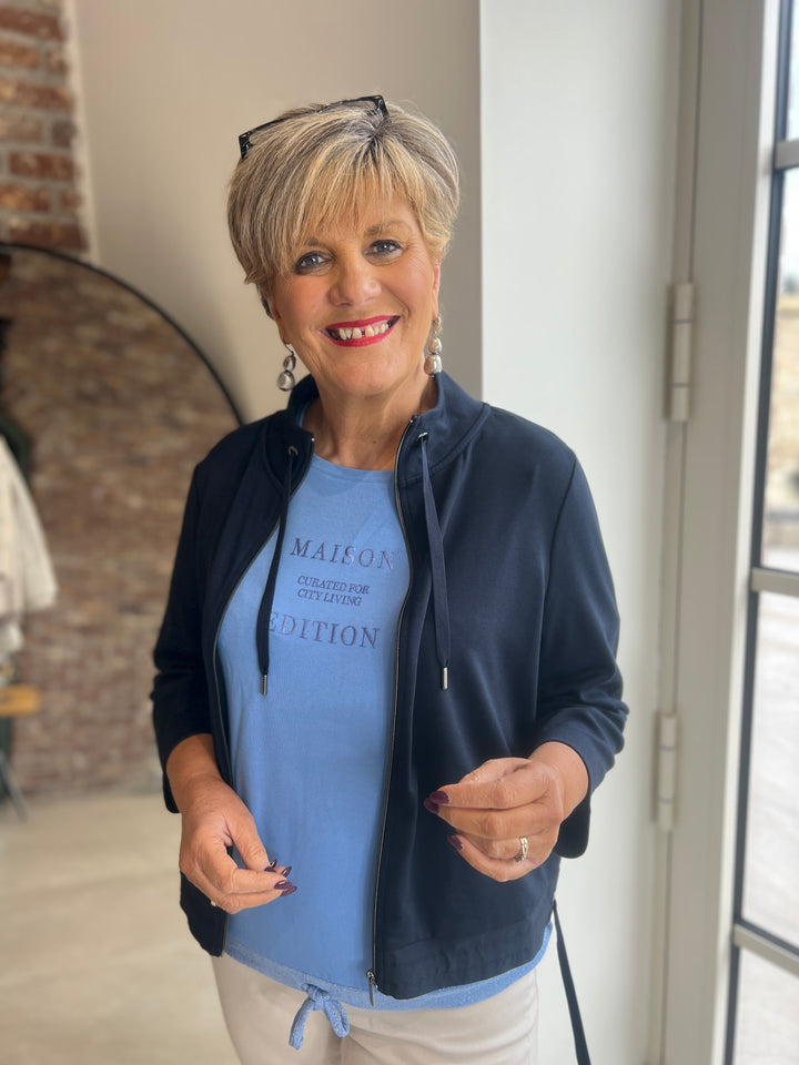 Street One jacket In Shadowed Navy