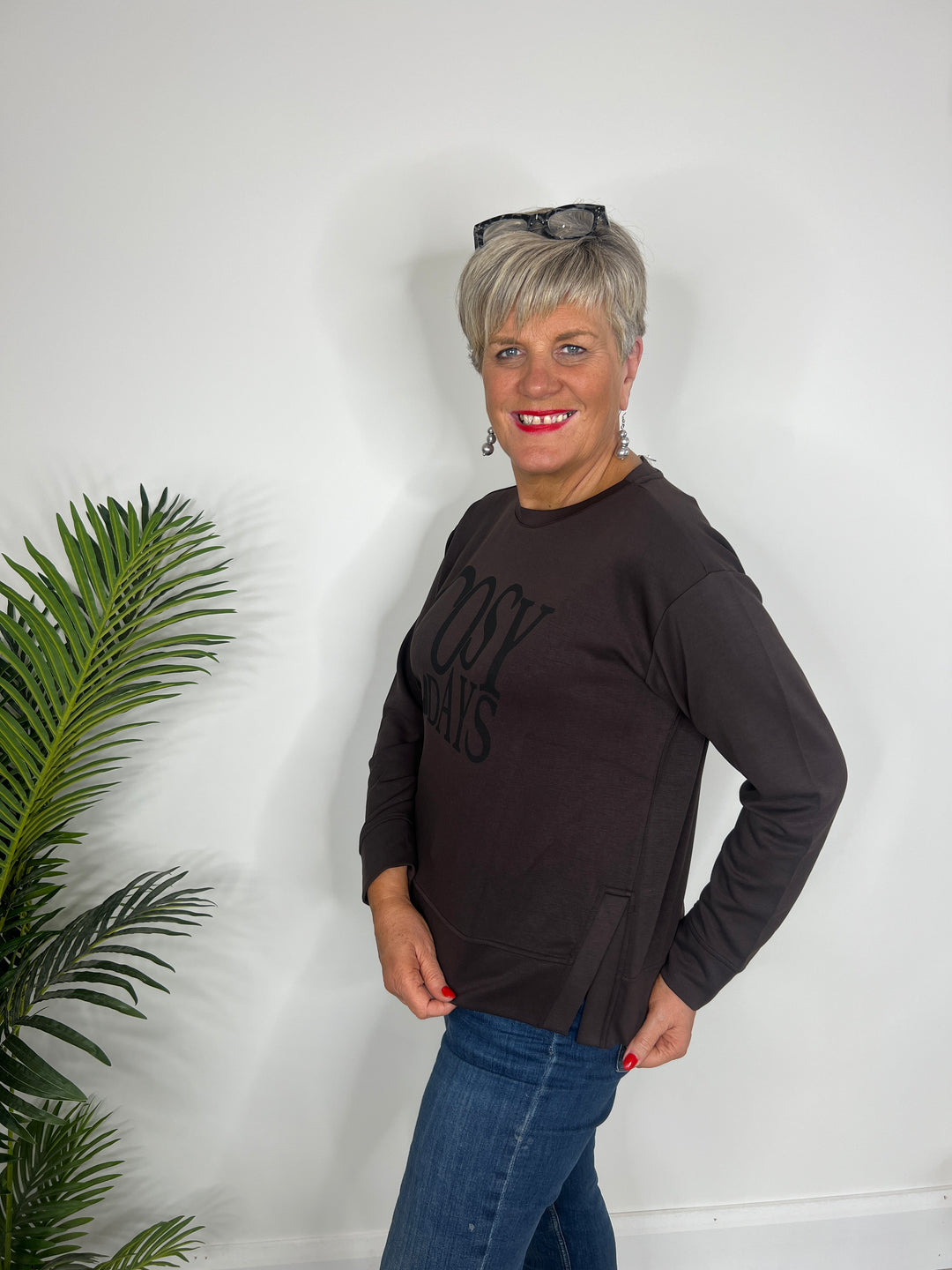 Milano Italy Sweatshirt In mocha