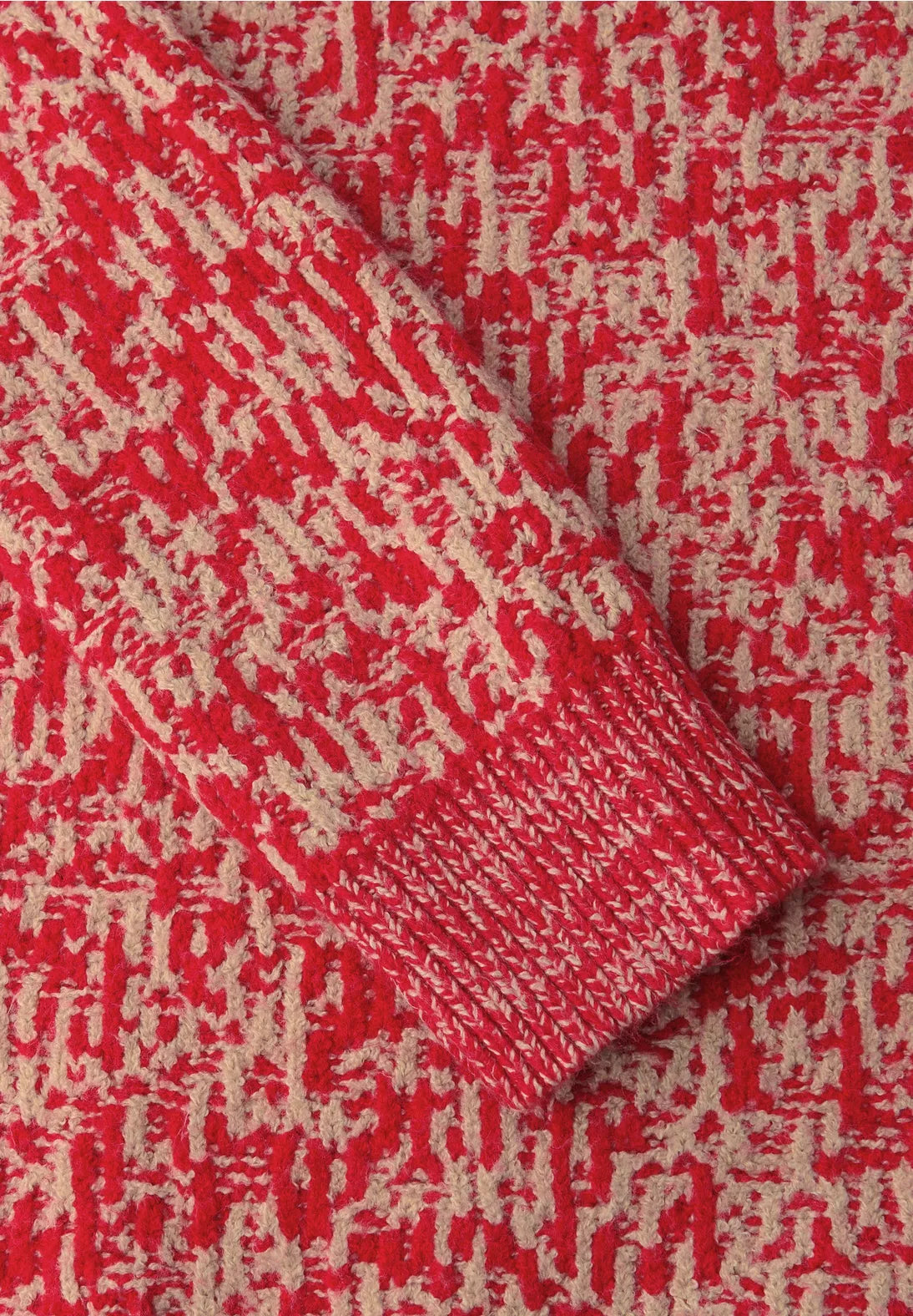 Street One Two Tone Pullover In Racing Red