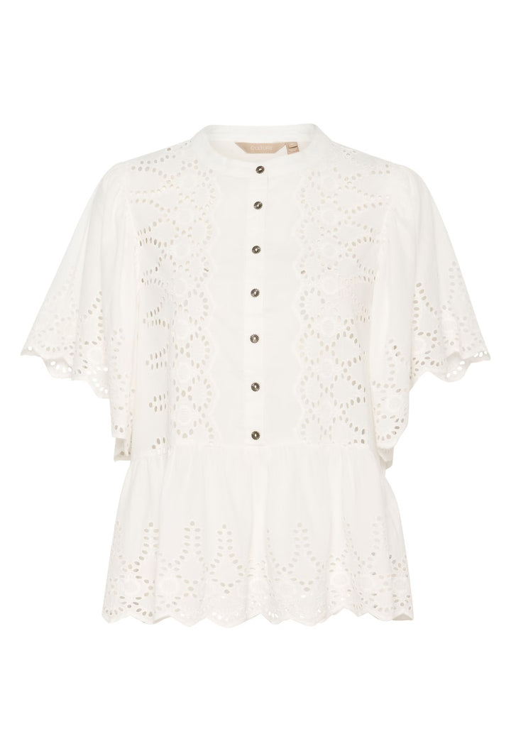 Culture Cuhawaii Blouse In White