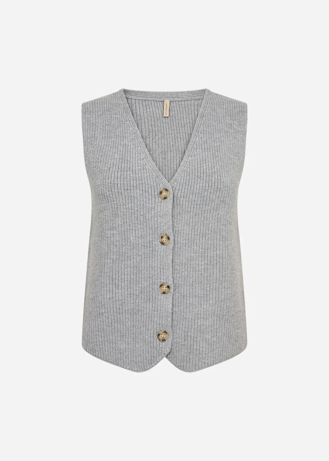 Soya Concept Ilia Waistcoat in Grey