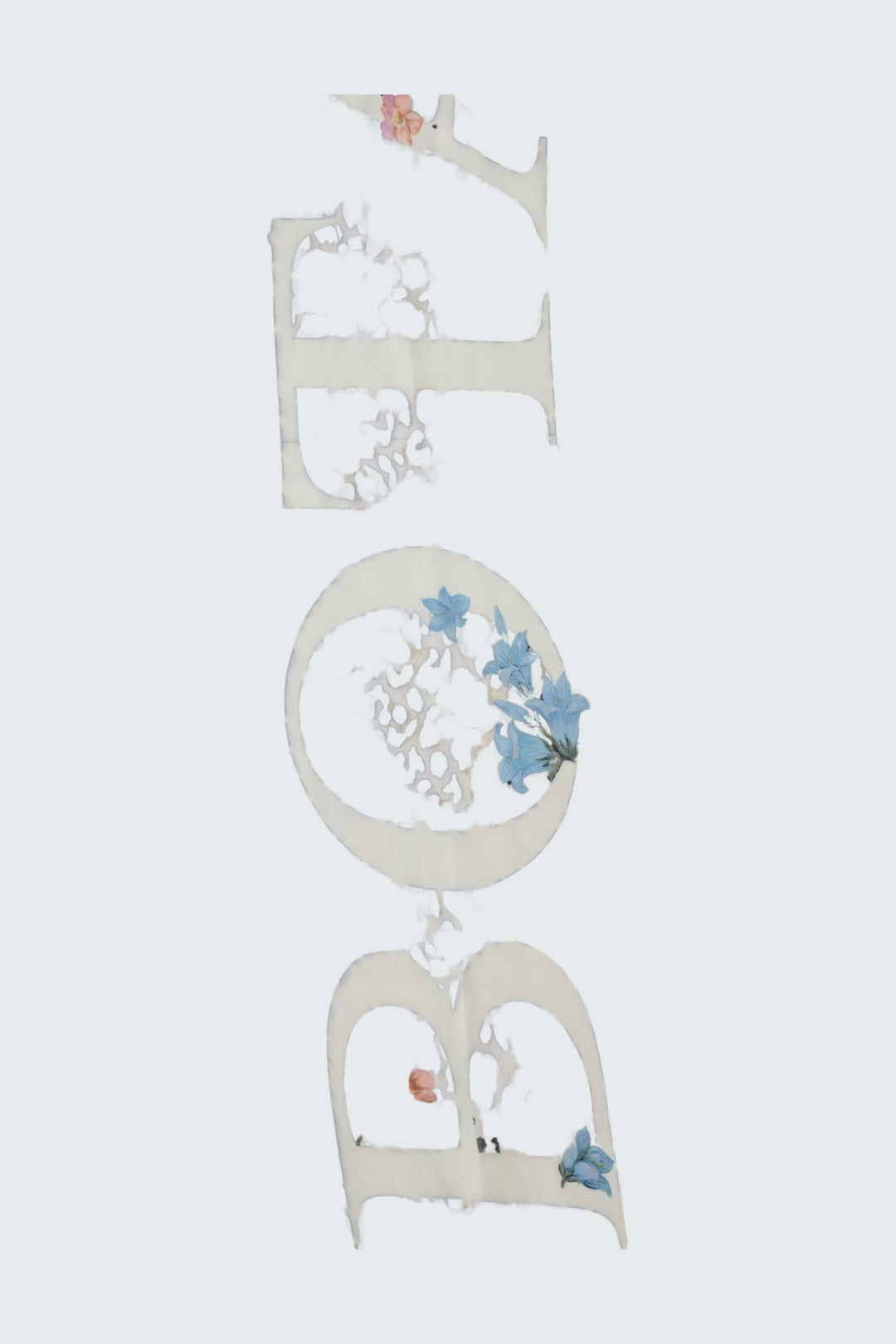 Oui Leopard & Floral Scarf In Gold Red