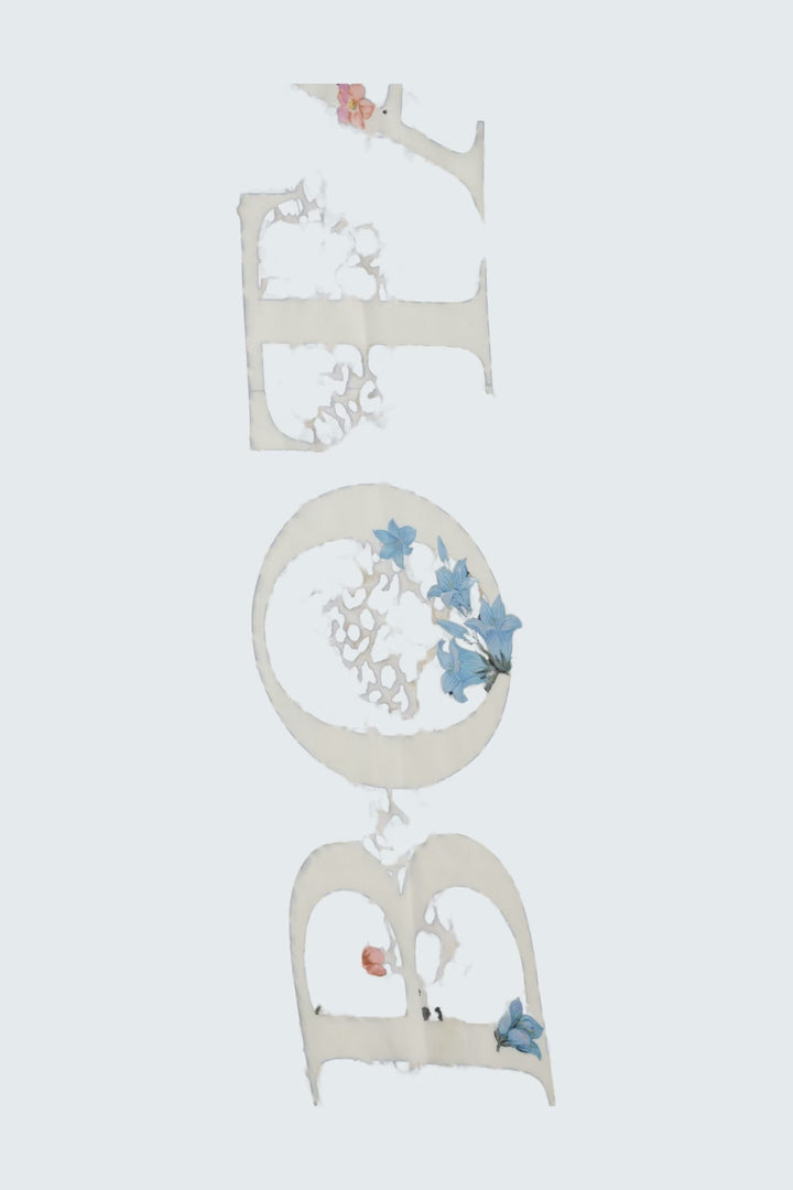 Oui Leopard & Floral Scarf In Gold Red