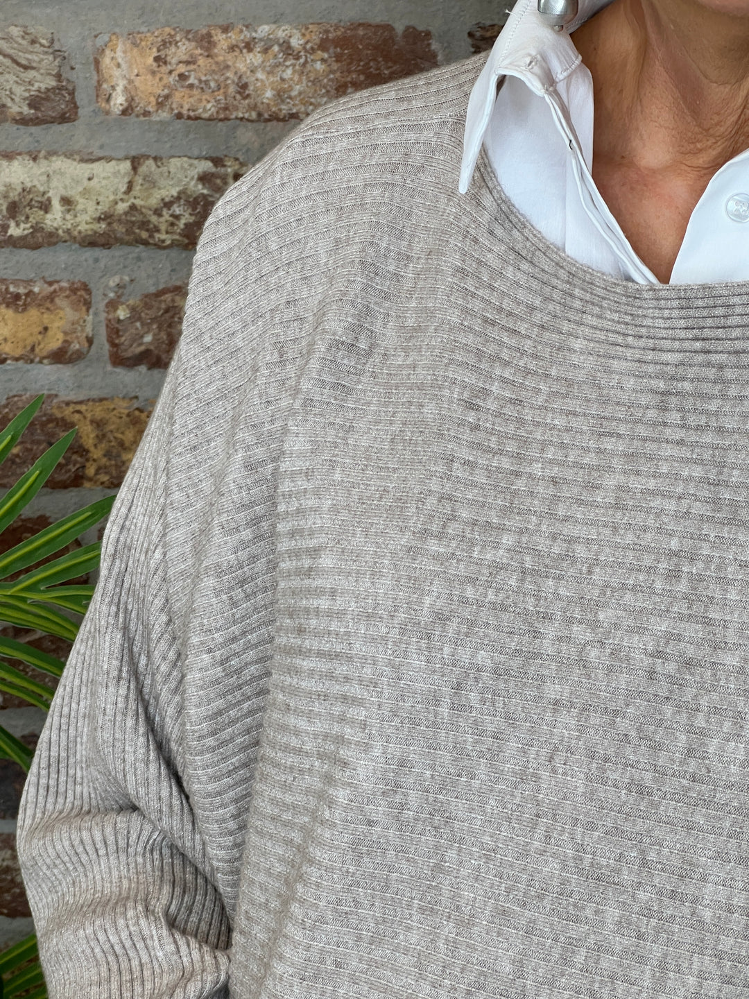 Deck By Decollage Layering Knit In Stone