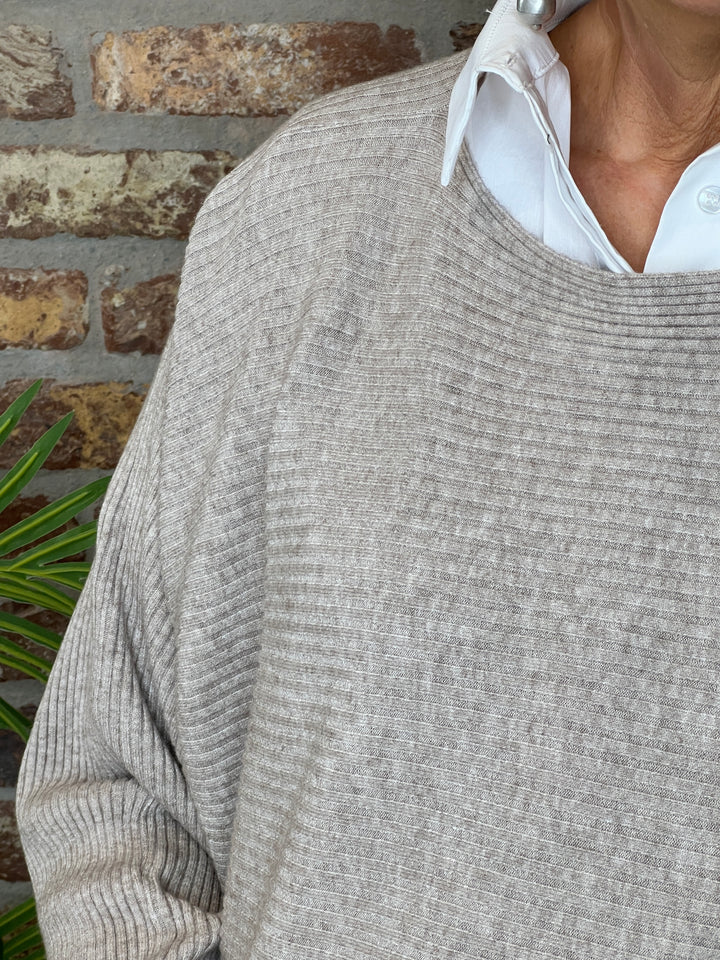 Deck By Decollage Layering Knit In Stone