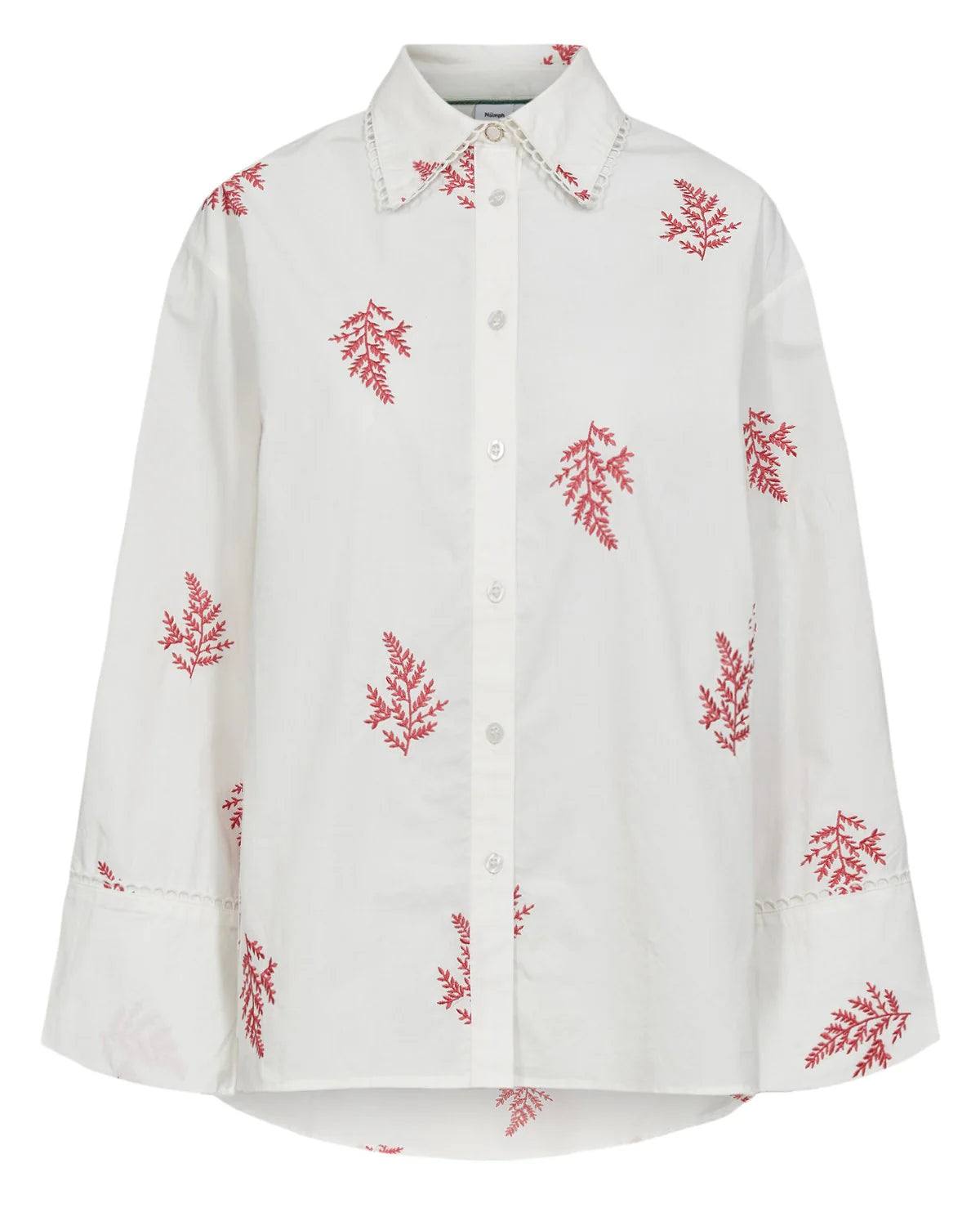 Nümph Nubally Shirt In Pink Lemonade