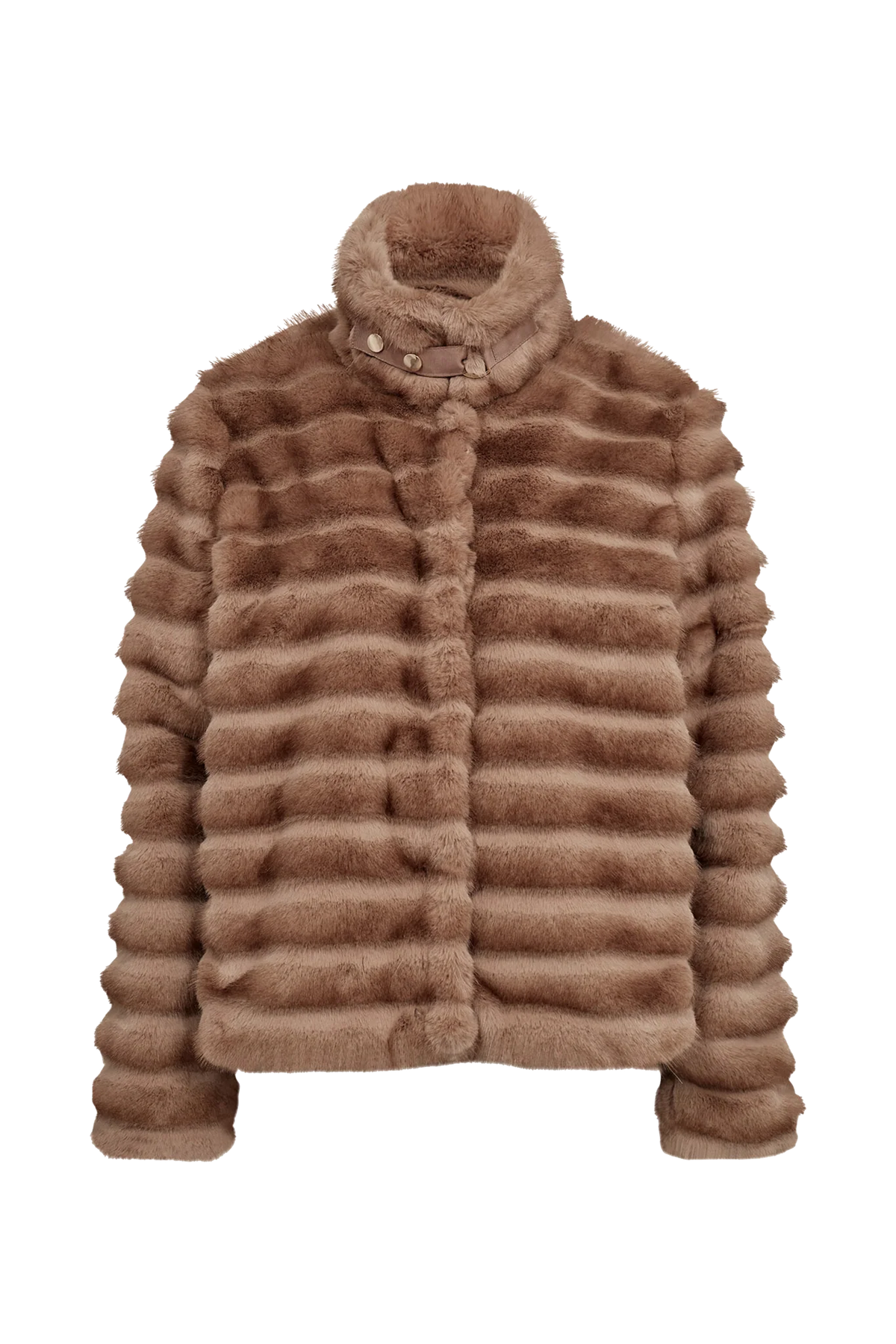 Nümph Nuvita fur jacket in silver mink