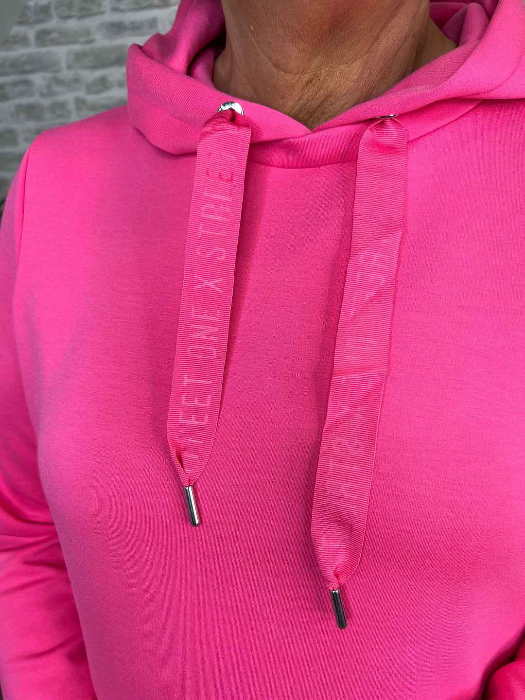 Street One Soft Hoodie In Cosy Pink