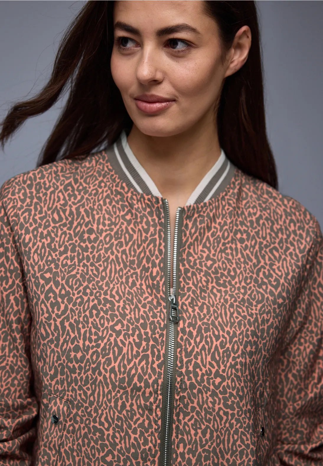 Street One Leo Jacket In Light Apricot