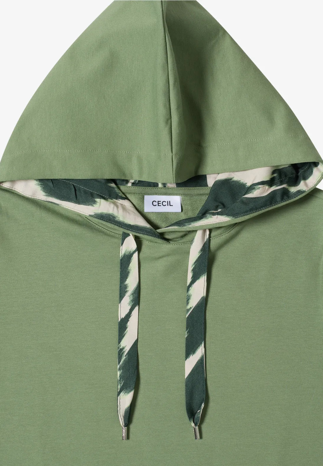 Cecil Hoodie In Deep Matcha Green