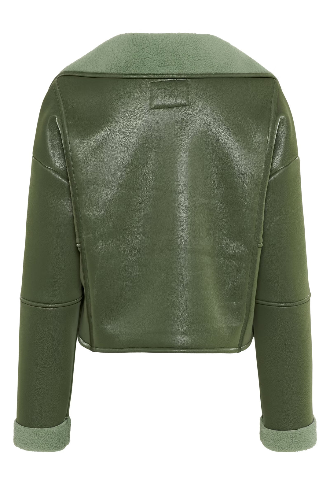 Culture Culenny Aviator Jacket In Rifle Green