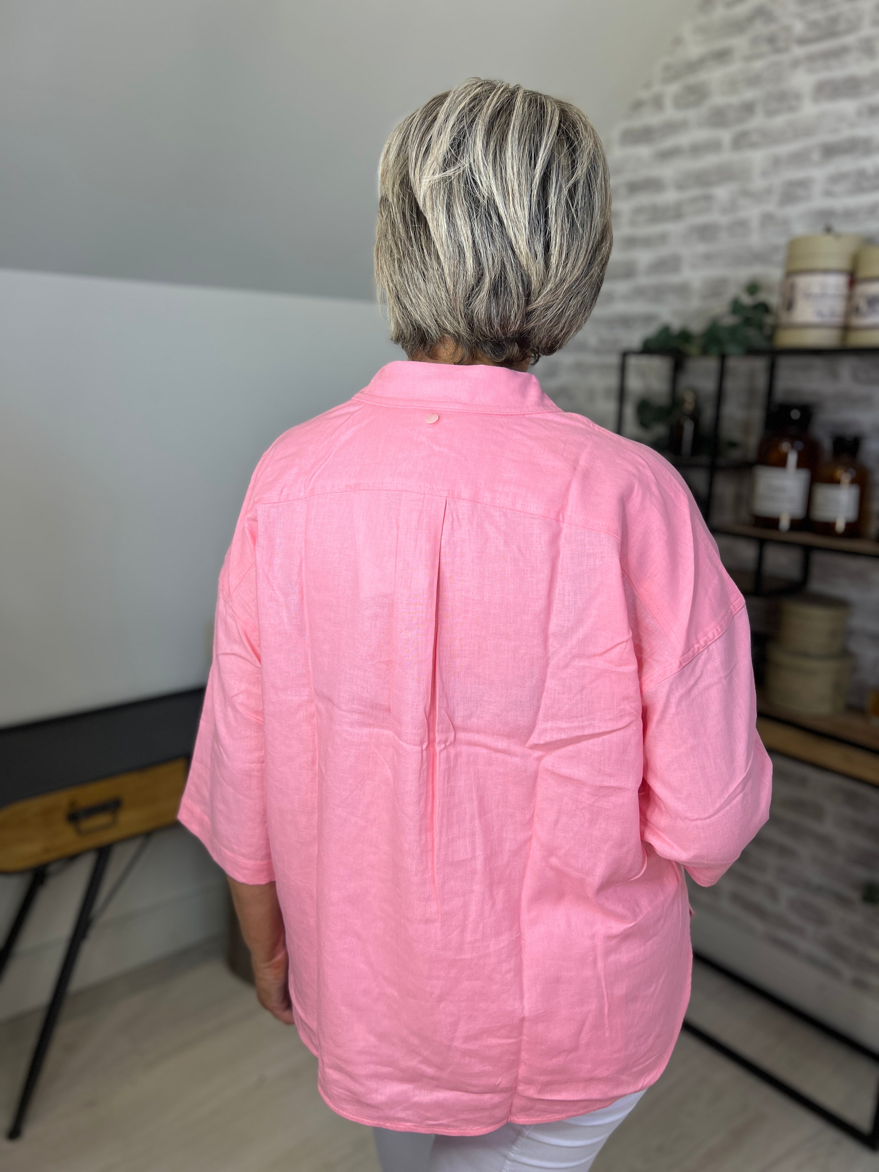 Nümph Nuyngva Shirt In Flamingo Pink