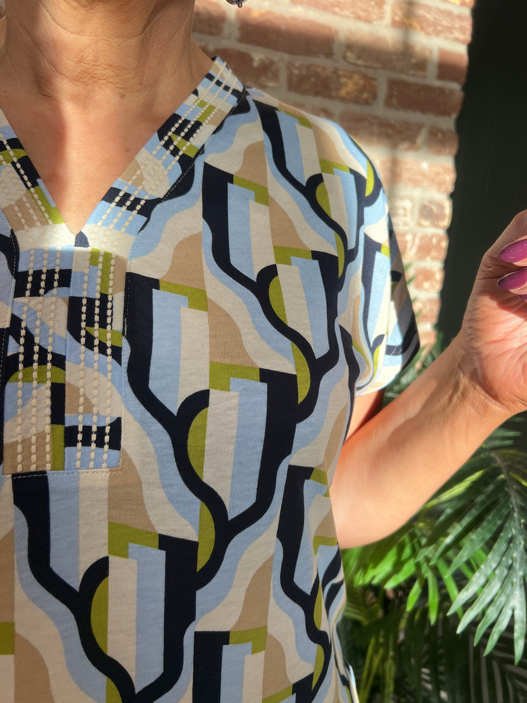 Soya Concept Felicity T-shirt In Light Blue