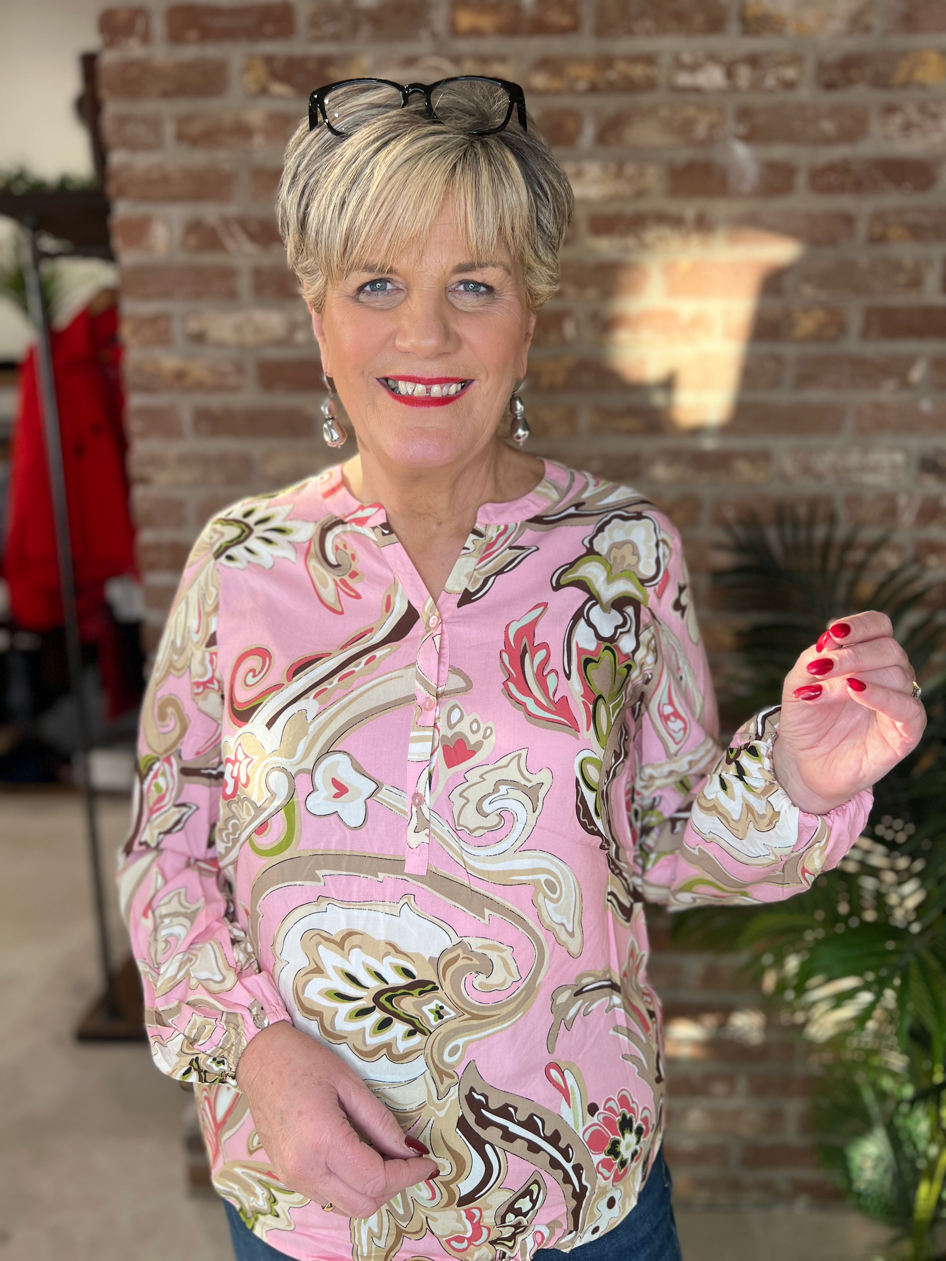 Soya Concept Casja Blouse In Pink