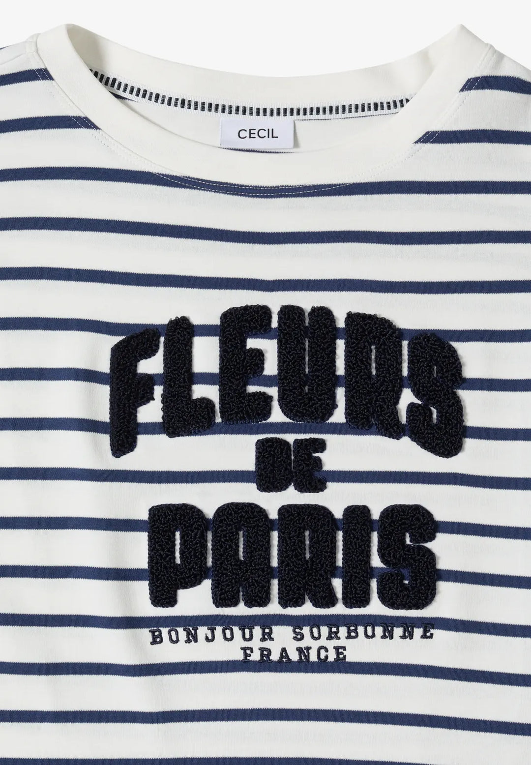 Cecil striped top In universal Blue