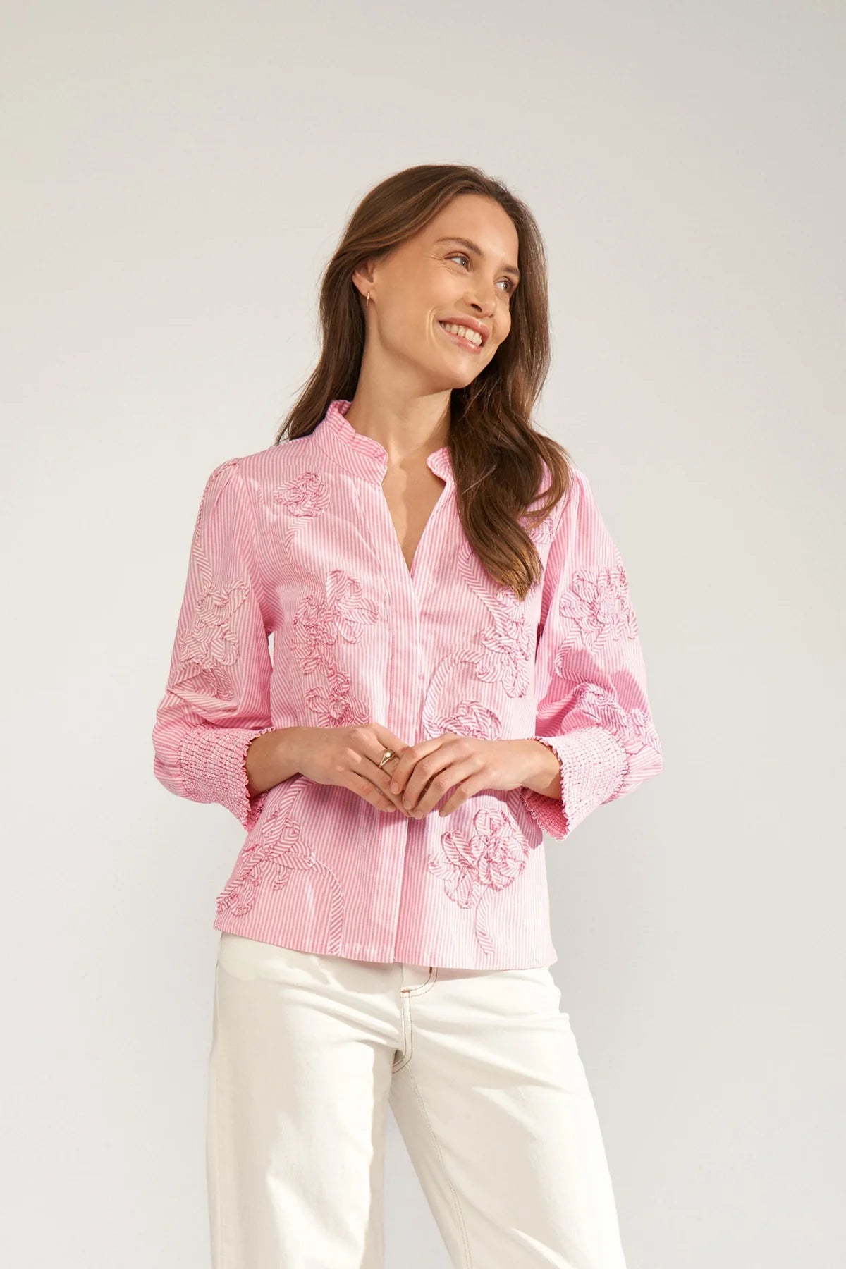 Nümph Nuemelia Shirt in Prism Pink