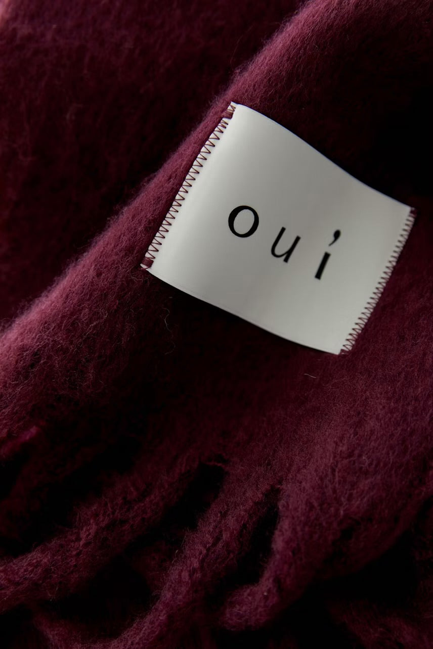 Scarf in Bramble berry