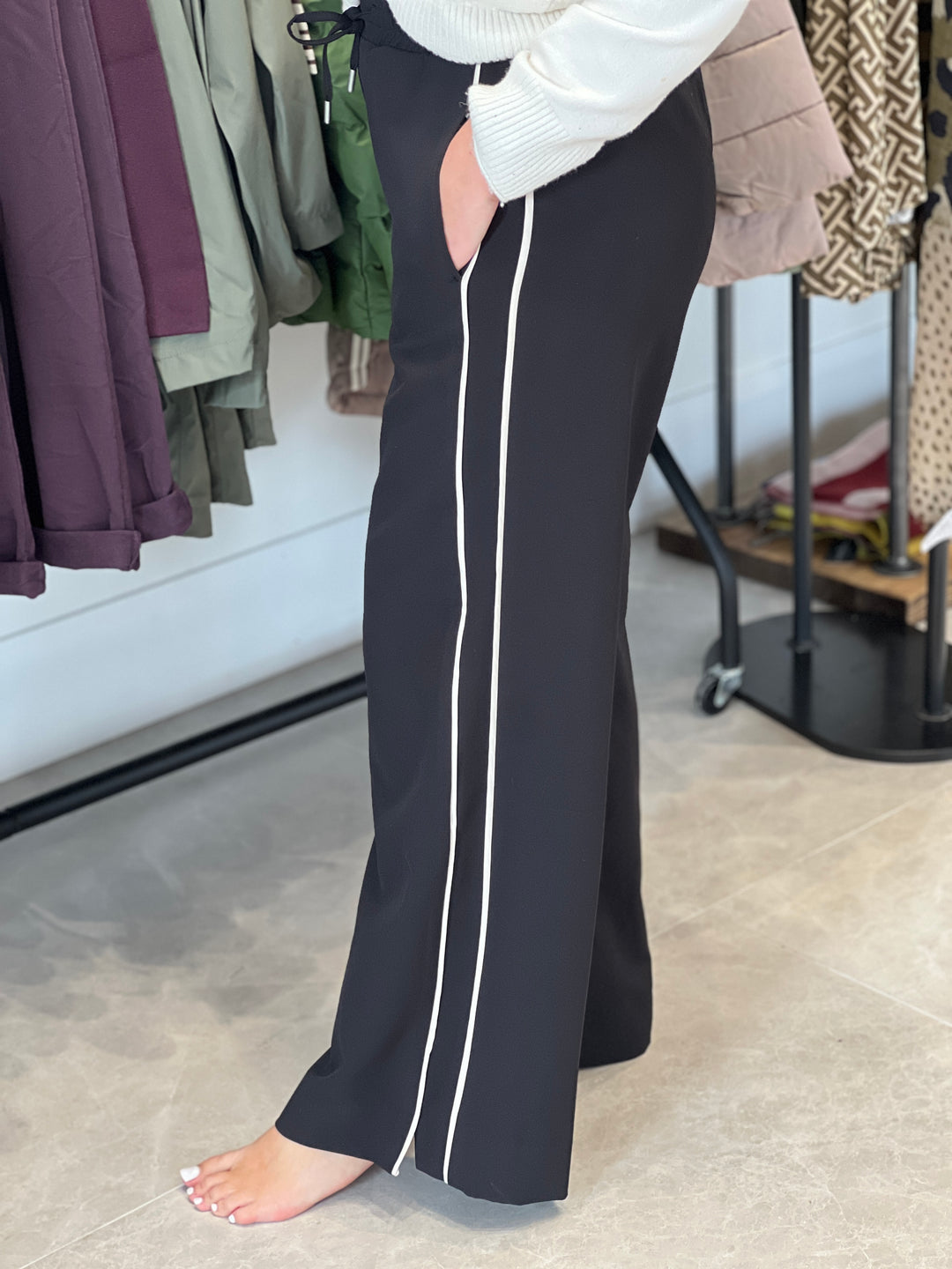 Soya Concept Saya Trousers In Black