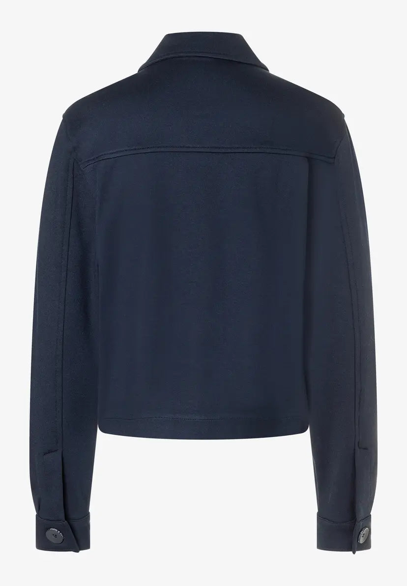 More & More Jersey Jacket In Navy