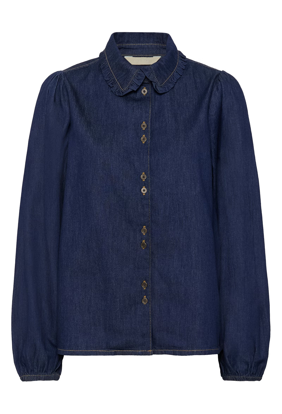 Culture Cuhilka Denim Shirt In Rinse Wash
