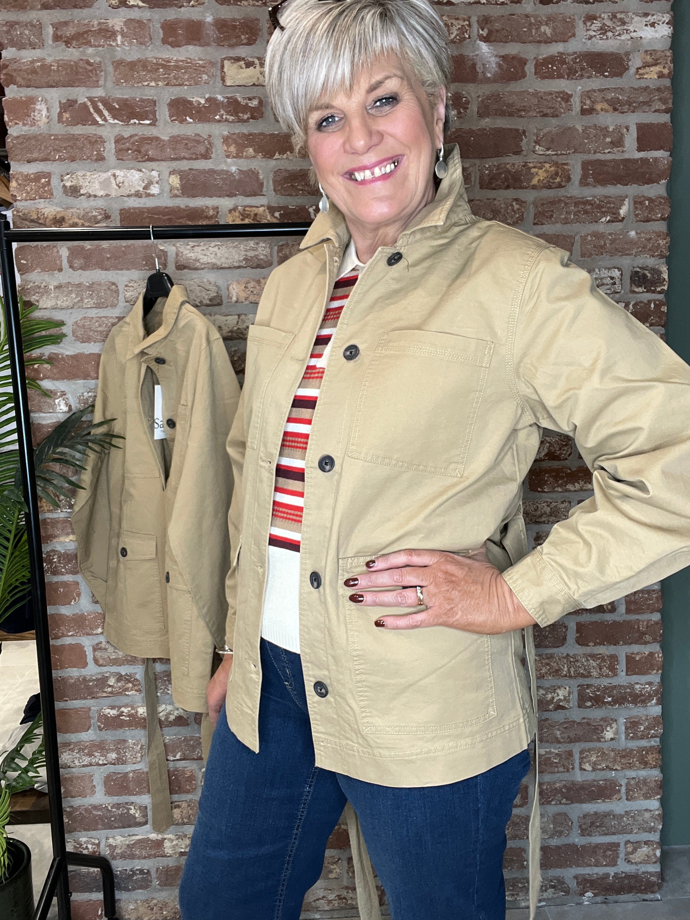 Saint Tropez Jacket In Tigers Eye