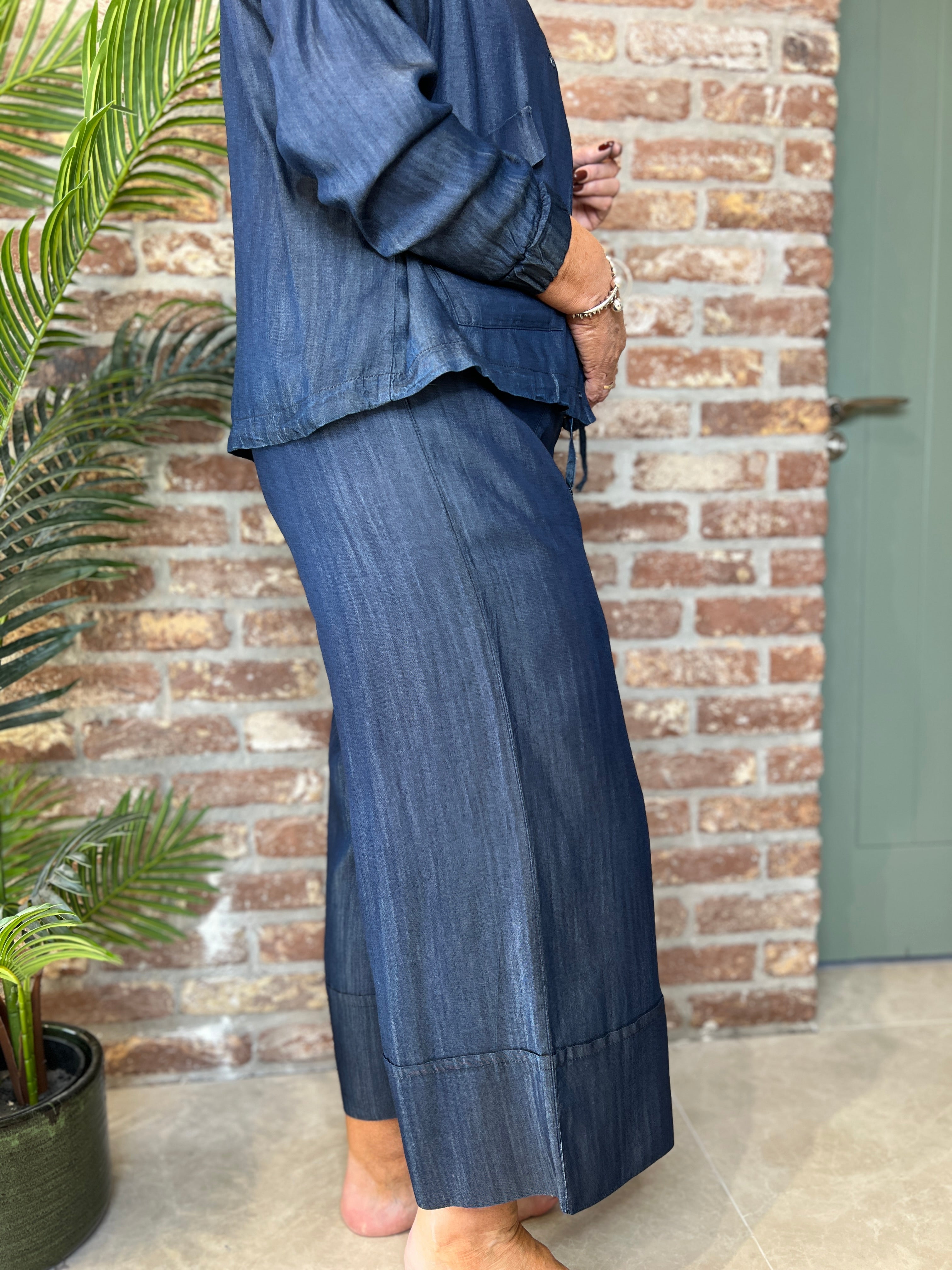 Peruzzi Lux Trousers In Denim
