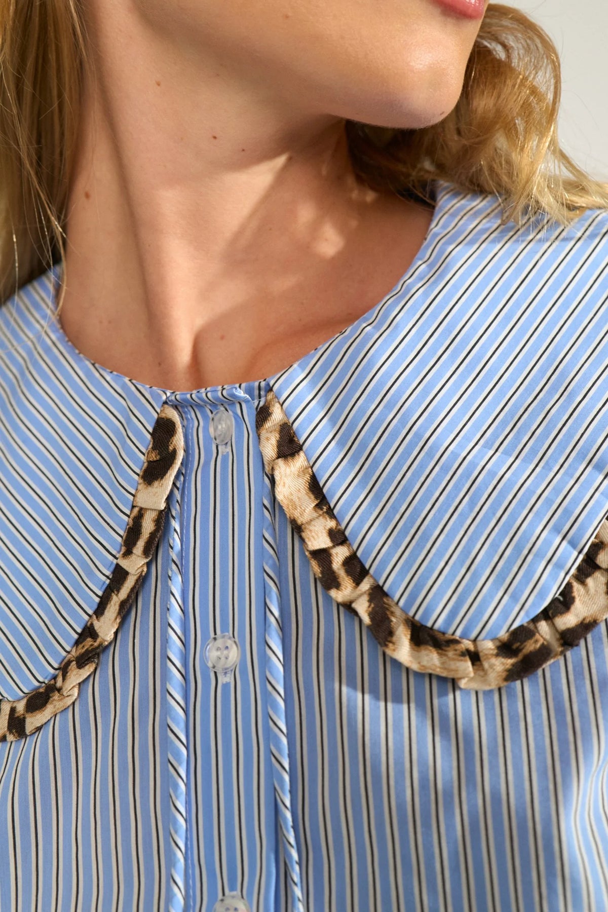 Numayana shirt in azurine