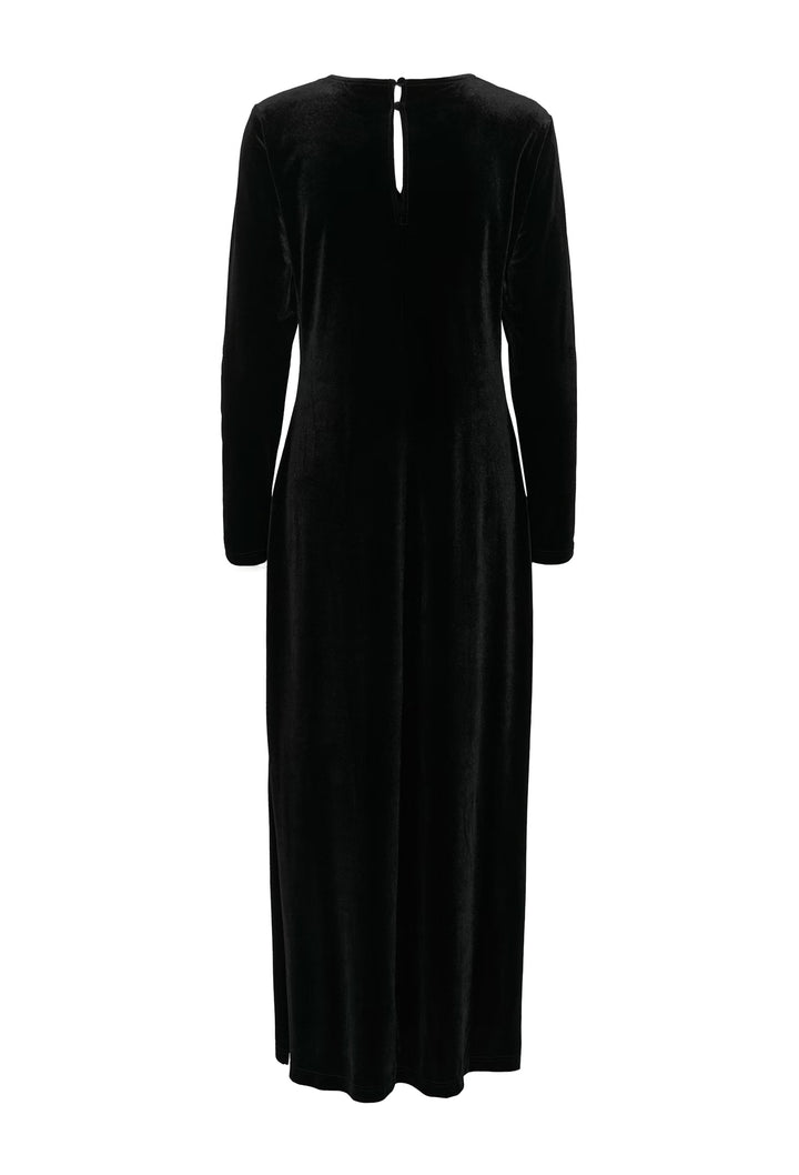 Culture Velour Dress In Black