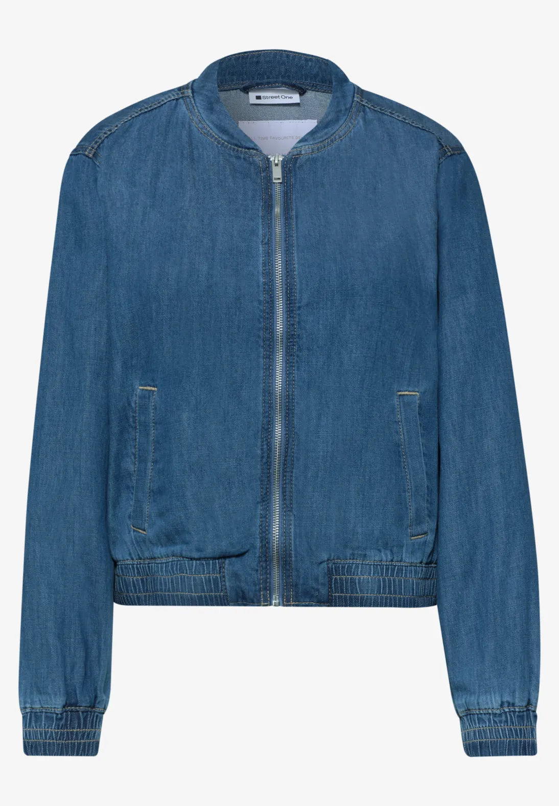 Street One Bomber jacket In medium blue