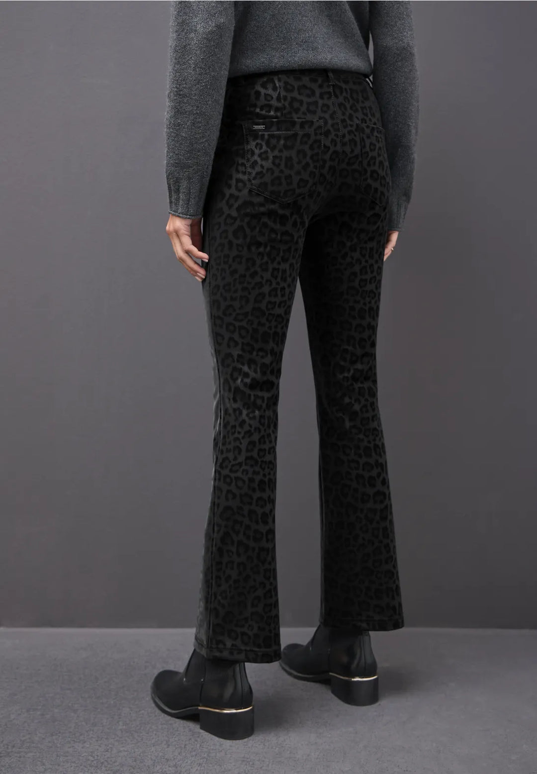 Street One York Bootcut Trousers In Black